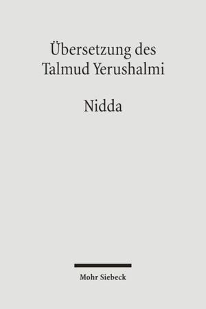 Dieser Band setzt die Reihe der Übersetzungen und Kommentierungen der Traktate des Jerusalemer Talmuds fort. Die Übersetzung nimmt die Handschrift Leiden zur Grundlage, wie sie in der Yerushalmi-Synopse von Peter Schäfer und Hans-Jürgen Becker geboten wird. Vergleichend werden die editio princips, Fragmente der Kairenser Geniza sowie die Ausgabe Krotoschin und die Jerusalemer Druckausgabe des Talmud Yerushalmi herangezogen. Die Übersetzung der Mischnakapitel 5 bis 10, die im Jerusalemer Talmud keine Kommentierung erfahren haben, fußt auf der Handschrift Cambridge, die mit den üblichen Druckausgaben der Mischna verglichen wurde. Dieser Talmudtraktat behandelt nicht nur die rabbinischen Reinheitsvorschriften für menstruierende Frauen, sondern auch damit zusammenhängende familien-, ehe- und sexualrechtliche Fragen. Darüber hinaus kommen schwierige Probleme aus dem Bereich der Medizingeschichte-vor allem die antike Embryologie und die Lehre von den menschlichen Mißbildungen (Teratologie)-zur Sprache. Daher wurde besonderer Wert auf eine ausführliche Kommentierung gelegt, die sowohl die moderne Sekundärliteratur als auch die traditionellen jüdischen Kommentare berücksichtigt. Da im Hintergrund die Vorstellung von der embryologischen Bildung des Menschen aus Blut steht, wird in diesem Zusammenhang immer wieder auf die aristotelische Konzeption von der Entstehung des menschlichen Lebens verwiesen. Im Nachwort wird gezeigt, wie diese Texte heute in neuen Kontexten, vor allem in der aktuellen Diskussion um die Bioethik, verwandt werden.