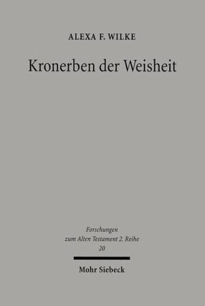 Die Untersuchung der alttestamentlichen Proverbien und ausgewählter Lehren des ägyptischen Mittleren Reichs zeigt, dass der König in der weisheitlichen Weltordnung zwischen Gott und Menschen thront. Der Weisheit suchende Mensch, die zu findende und zu schützende Ordnung und der sie stiftende Gott sind wesentlich auf das königliche Amt bezogen. Dessen Mittlerfunktion bleibt im Laufe der Entwicklung der Weisheit erhalten. Dagegen unterziehen sich die das Amt bekleidenden Kronerben einer Metamorphose. Nicht nur zum Herrscher geborene oder proklamierte Kronerben, sondern auch Götter und menschliche Liebhaber der Weisheit werden als Könige angesprochen. Letztere sind die Adressaten des Sprüchebuches. Auf ihre Krönung und Beheimatung ist die Komposition der Proverbien ausgerichtet. Ausgehend von der Internationalität altorientalischer Weisheit nimmt Alexa F. Wilke thematische und strukturelle Vergleiche vor. Sie reflektiert kritisch die von führenden Ägyptologen vorgetragenen Thesen über die (Welt-)Ordnung der Weisheit, die lange den Maßstab alttestamentlicher Überlegungen bildeten, und leistet mit ihrer Untersuchung der Proverbien einen Beitrag zur gegenwärtigen Diskussion über die Komposition dieser Sentenzensammlung.