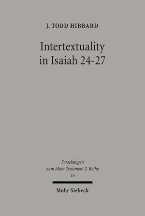 J. Todd Hibbard examines the way in which Isaiah 24-27 reuses earlier texts and traditions as part of its literary strategy. He analyzes those literary connections under the rubric of intertextuality, an idea taken over from modern literary studies. Intertextuality is normally recognized as describing an orientation to one or more texts, but does not define a particular methodology. Moreover, because intertextuality is a term that is used in biblical studies in a variety of ways, the first part of this work seeks to define a methodology based on an intertextual approach that is useful for studying prophetic texts. This methodology attempts to understand the ways in which an ancient author may have appropriated an earlier text in a new composition. It requires that texts share common vocabulary and themes, be chronologically possible, and exegetically meaningful to be a true intertextual connection. In terms of literary technique, the author recognizes that intertextual connections may be forged through citations, allusions, and echoes. Finally, he considers several possible purposes for such intertextual connections. The major exegetical categories for understanding the intertextual connections noted in Isaiah 24-27 include texts which universalize earlier judgment passages, texts which universalize earlier restoration and salvation passages, and texts which respond to earlier prophetic texts that are considered unfulfilled.