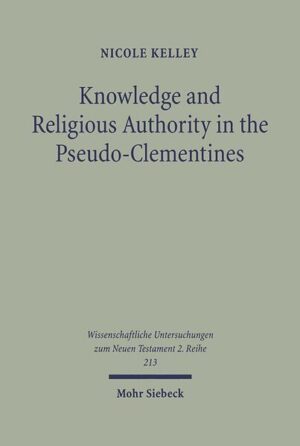 The Pseudo-Clementines are best known for preserving early "Jewish Christian" traditions, but have not been appreciated as a resource for understanding the struggles over identity and orthodoxy among fourth-century Christians, Jews, and pagans. Using the work of sociologist Pierre Bourdieu, Nicole Kelley analyzes the rhetorical strategies employed by the Recognitions. These strategies discredit the knowledge of philosophers and astrologers, and establish Peter and Clement as the exclusive stewards of prophetic knowledge, which has been handed down to them by Jesus. This analysis reveals that the Pseudo-Clementine Recognitions is not a jumbled collection of earlier source materials, as previous interpreters have thought, but a coherent narrative concerned primarily with epistemological issues. The author understands the Recognitions as a reflection of complex rivalries between several types of Christian and non-Christian groups such as that found in fourth-century Antioch or Edessa.