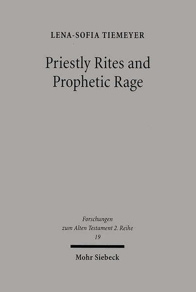 Although Judah's prophets and priests often stood united in their concerns for the cult, many prophetic texts from the 6th and the 5th century BC testify to a major disagreement between them as to how to worship God. Lena-Sofia Tiemeyer analyzes the critique of the priests as found in the prophetic texts from that period. In these texts, the prophets accused the priests of misdemeanours in both the cultic and the social realm. The author further explores how the same prophets envisioned a more righteous priesthood. The earlier promises in Isaiah 40-55 form the background of this critique. Much of the post-exilic prophetic literature sought to explain the non-fulfilment of these promises. The author shows that the shared focus of most of these explanations is a culpable priesthood. She further demonstrates a different picture of the post-exilic priesthood from the one often previously assumed. Rather than attributing cultic monolatry to the post-exilic priests, reformed through their suffering following the destruction of Jerusalem, she shows that the emerging new clergy were not so very different from their pre-exilic predecessors. In addition, in contrast to the common assumption that the prophetic literature displays contradictory views, the author stresses the similarity between the thoughts and ideas displayed throughout Isaiah 56-66, Haggai, Zechariah 1-8 and Malachi.