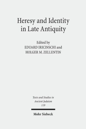 The authors of the essays collected here explore the ways in which late antique groups defined their own socio-political borders and created secure in-group identities by means of discourses on "heresy" and "heretics." A wider definition of "heresy" and "heretics" as real or constructed "internal opposition" and "internal enemies" leads to a new understanding of ancient sources as well as to new comparative possibilities. Some of the contributing authors look at the social setting of heresiology, and examine how it served to regulate interaction between communities. Others consider the different functions of "heresy"-making discourse as a simultaneous process of describing and disqualifying groups of perceived dissenters. Combining presentations from various fields, the authors reconsider the phenomenon of 'heresy' in late antiquity in the broadest possible scope. They focus on examples of the ways in which late antique groups defined themselves as righteous, in the process of describing imagined communities as vicious. They analyze cases in which authors or groups sought to present dangerous encounters by describing the "other" in highly conventionalized terms established through heresiological traditions and the creation of clichés and stock characters. The authors also examine cases in which heresy-making discourses effectively "push with the left and bring in with the right," as the Babylonian Talmud has it, inasmuch as the proclamation of a radical divorce from 'heretics' allowed for the domestication of their ideas and practices.