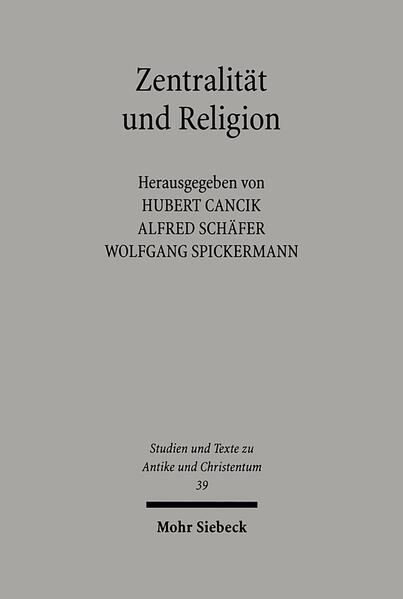 Das gewaltige circummediterrane imperium Romanum ist von einem einzigen städtischen Zentrum aus, der 'ewigen', 'heiligen' Stadt am Tiber, dem caput mundi, errichtet und über einen vergleichsweise langen Zeitraum hin beherrscht worden. Diese gewaltsame Expansion hat alte Zentren erfaßt, umgestaltet und zerstört wie Karthago, Korinth und Jerusalem. Gleichzeitig wurden neue capita provinciarum geschaffen (Lyon/Gallien, Caesarea/Judaea, Trier, Köln, Mainz, Tarraco, Corduba, Emerita, Sarmizegetusa/Dacien). Ein wichtiges Thema moderner Urbanistik und Raumforschung ist die Ausbildung eines Zentrums einer Region und das dazugehörige Verständnis zu anderen Zentralorten und der Peripherie. 'Zentralität' ist jeweils Ergebnis vieler Faktoren. Neben der Geographie spielen auch Ökonomie und Demographie eine große Rolle. Das Zentrum ist aber nicht nur eine faktische Verdichtung von Menschen, Ressourcen und Macht, sondern auch eine ästhetisch erfahrbare, emotionale, geistige Mitte. Der Imagination, Konstruktion, Wahrnehmung von Zentralität dienen urbanistische, architektonische, literarische, künstlerische und religiöse Mittel. Zentralität ist deshalb ein fruchtbares Thema in der Erforschung römischer Reichs- und Provinzreligion. Im Mittelpunkt des Bandes steht die Frage, wie und in welchem Ausmaß das Symbolsystem 'Religion' mit seinen Festen, Ritualen, Bildern, Symbolen, mit Götterkult und Kaiserverehrung 'Zentralität' auf den jeweiligen politisch-administrativen Ebenen (regional, überregional) und im engen Bereich von Religion selbst, 'inszeniert', 'repräsentiert', geschaffen hat.