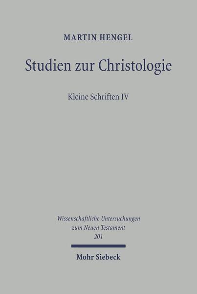 Dieser Band enthält 13 Studien von Martin Hengel zur neutestamentlichen Theologie, die zwischen 1967 und 2004 entstanden sind. In ihnen befaßt er sich vor allem mit der Entstehung der Christologie in der frühen Urgemeinde. Themen sind unter anderem die Heilsbedeutung des Todes Jesu, das Osterereignis, Psalm 110 und der Kyriostitel, der Sohn Gottes, der frühe christliche Hymnus und die Entwicklung der Christologie im Rahmen der urchristlichen Chronologie. Von entscheidender Bedeutung ist der jüdische Hintergrund der Christologie und ihre Verbindung mit dem messianischen Anspruch Jesu, der zu seiner Kreuzigung führte.