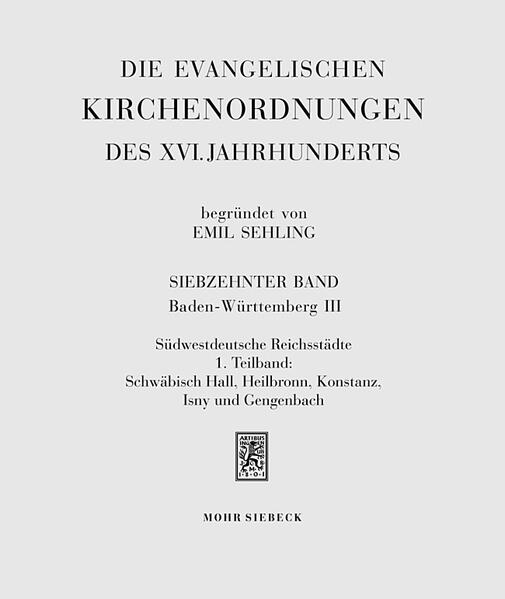 Mit Einführung der Reformation in einem Territorium oder einer Reichsstadt mussten die Landesherren und Magistrate ihren Gemeinwesen in zahlreichen Belangen des weitgefassten kirchlichen Lebens neue Ordnungen geben, nicht zuletzt weil sie die päpstliche Obödienz und die bischöfliche Jurisdiktion nicht mehr anerkannten. Durch die enge Verzahnung von Religion und Politik im 16. Jahrhundert hatten die daraufhin entstanden Kirchenordnungen nicht nur Bedeutung für kirchliche Belange, sondern auch weitreichenden Einfluss auf das weltliche Rechtsleben. Integrale Bestandteile von Kirchenordnungen sind gottesdienstliche Regelungen, Liturgien, agendarische Bestimmungen und Gebetsformulare, Anstellungsvoraussetzungen und -modi der Geistlichen, Kirchendisziplin und Bannregelungen. Insbesondere durch die Reichsstädte erhielt die Reformation weitreichende Impulse. Die urbanen Gemeinwesen waren überregionale Handelsplätze, an denen nicht nur Waren, sondern auch Nachrichten und neue Ideen ausgetauscht wurden. Gegenüber der ländlichen Bevölkerung war die Lesefähigkeit in den Städten größer, hier verbreitete sich der Humanismus mit seiner bildungsbeflissenen Frömmigkeit, hier entstanden früh reformatorische Bewegungen. Die in den südwestdeutschen Reichsstädten wirkenden theologisch gebildeten Prädikanten schufen in Zusammenarbeit mit den städtischen Magistraten Neuregelungen des kirchlichen Lebens, die über den Geltungsbereich der jeweiligen Reichsstadt hinaus weiten Einfluss auf das Kirchenordnungswesen anderer Städte und Territorien hatten.