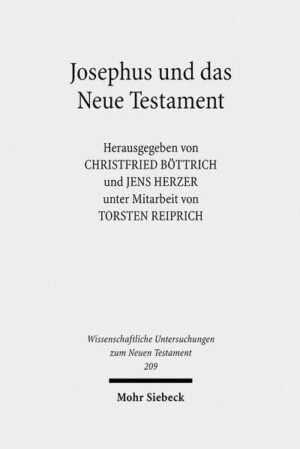 Die Werke des jüdischen Historikers Flavius Josephus gehören zu den wichtigsten Quellen für die Kenntnis des Judentums im 1. Jh. n. Chr. Sie beschreiben jene Welt, in der auch die Jesusbewegung beginnt und in der sich die christlichen Gemeinden der Frühzeit entwickeln. Im Rahmen eines Projektes zum "Corpus Judaeo-Hellenisticum Novi Testamenti" (CJHNT), das eine Aufarbeitung der jüdischen Literatur aus hellenistisch-römischer Zeit für die Interpretation der neutestamentlichen Schriften zum Inhalt hat, spielt Josephus deshalb eine herausragende Rolle. Die Beiträge des vorliegenden Tagungsbandes, die auf das Greifswalder Symposium im Mai 2006 zurückgehen, thematisieren vor allem die 'wechselseitigen Wahrnehmungen' zwischen den Werken des Josephus und den Schriften des Neuen Testamentes. Theologen, Judaisten, Althistoriker, Philologen und Kunstgeschichtler treten hier in ein fruchtbares interdisziplinäres Gespräch, in dem sie die frühere selektive 'Benutzung' des Josephus hinter sich lassen. Was die Josephusforschung in den letzten Jahrzehnten an intensiver Arbeit geleistet hat, stellt ein Potential dar, das mit diesem Gesprächsforum für die Arbeit des CJHNT auf neue Weise nutzbar wird.