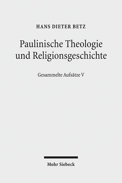 Der 5. Band der Gesammelten Aufsätze umfasst 12 Arbeiten aus den Jahren 1995 bis 2008, die zumeist aus Vorträgen auf internationalen Tagungen hervorgegangen sind. Die auf Deutsch oder Englisch verfassten Untersuchungen sind in zwei Teile gruppiert. In Teil I befasst sich Hans Dieter Betz mit der Theologie des Paulus, in Teil II mit der griechisch-römischen Religionsgeschichte. Die Arbeiten zeigen die paulinische Theologie in Auseinandersetzung mit Themen der hellenistischen Religionsphilosophie (Ritus und Ethik des Herrenmahls, Anthropologie, Opfer, Weisheit, Selbsttäuschung und Selbsterkennntnis), sowie die Philosophen Dio von Prusa und Plutarch von Chaironeia bei der literarischen Behandlung ihrer eigenen Theologien (Religion und Ethik, Gottesverehrung und Gottesbild, Geschichte und Wunder, Apotheose und leeres Grab). Im Vergleich der Themen und Methoden wird exemplarisch deutlich, wie theologische Fragen nicht nur ein innerchristliches Reservat darstellen, sondern auch, wie Philosophen religiöse Fragen ihrer jeweiligen Tradition und Umwelt diskutieren.