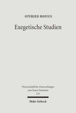 Die Aufsatzsammlung enthält Studien zu zentralen Texten der Evangelien, der Paulusbriefe und der Septuaginta sowie zu grundlegenden Themen neutestamentlicher Theologie und Hermeneutik. Gegenstand der Untersuchung sind unter anderem das christologisch-soteriologische Zeugnis der großen Wundererzählungen Mk 9,14-29 und Joh 11,1-44, die paulinische Sicht des Gesetzes, der Rechtfertigung, der Versöhnung, der Gemeinschaft beim Herrenmahl und der Totenauferstehung, die biblische Auffassung von Wesen und Bedeutung der Apostel Jesu Christi und die Aussagen des Neuen Testaments über Gemeindeleitung und Kirchenleitung. Die einzelnen Aufsätze suchen philologische Texterschließung und theologische Interpretation in angemessener Weise miteinander zu verbinden und dokumentieren damit jenes Verständnis der neutestamentlichen Wissenschaft, das in zwei Beiträgen des Bandes eigens thematisiert wird.