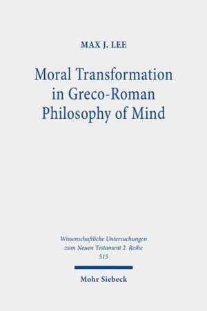 Max J. Lee provides a synoptic picture of the moral traditions-especially those of Platonism and Stoicism-which shaped the intellectual and cultural environment of Greco-Roman antiquity. He describes each philosophical school's respective teachings on diverse moral topoi such as emotional control, ethical action and habit, character formation, training, mentorship, and deity. He then organizes each school's tenets into systemic models of moral transformation. For Platonism, the author analyzes the works of Plato, Plutarch, Alcinous and Galen