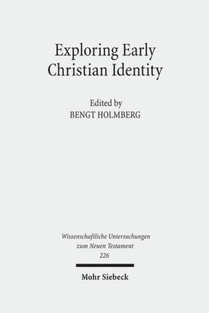 The main point of emphasis in the book is that approaching the Christian movement's early history through investigating its identity helps us to understand how the followers of Jesus developed from an intra-Jewish messianic renewal movement into a new religion with a major Gentile membership and major differences from its Jewish matrix-all in only a hundred years. Identity is not simply a collection of beliefs that was agreed upon by many first-century Christians. It is embedded, or rather, embodied in real life as participation in the founding myths (narrativized memory of and accepted teaching on Jesus), in cults and rituals as well as in ethical teaching and behavioral norms, crystallized into social relations and institutions. This is a dynamic feedback process, full of conflicts and difficulties, both internal and caused by the surrounding society and culture. The authors explore different aspects of identity, such as how the Gospels' narrativization of the social memory shapes and is shaped by the identity of the groups from which they emerge, how labels such as "Jewish" and "Christian" should and should not be understood, the identity-forming role of behavioral norms in letters, and the interplay between competing leadership ideals and the underlying unity of different Christian groups. They also show that identity formation is not necessarily related to innovation in moral teaching, nor averse to making use of ancient conventions of masculinity with their emphasis on dominance.