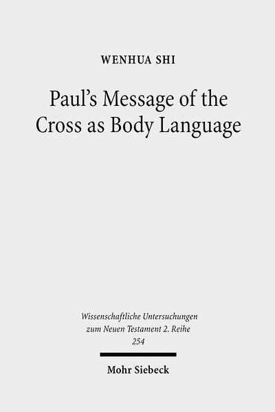 The heated controversies in Paul's Corinthian church are very complex and complicated. They are therefore opened to different approaches and interpretations, and could be studied from various perspectives. Wenhua Shi attempts to examine Paul's 'message of the cross' in the context of the Greco-Roman society, especially its firmly established and jealously guarded social ethos. The focus is on three major subjects, crucifixion, rhetoric and peristasis (catalogue of hardship and suffering). What is new in this study is obviously not these three subjects per se, but the linking of the three subjects together by 'body language' in an innovative manner, by setting the relevant Corinthian text against its respective historico-social contexts. Moreover, while it is already common knowledge that Paul's message of the cross and his manner of proclamation went against the Greco-Roman ethos of his time, few have put it so strongly and consistently, as Wenhua Shi does, that it was the apostle's conscious intention to invert the current ethos in 'body language' with his entire modus operandi. Moreover, the author can also show the vital importance of putting the biblical text against its context, so that the theological and the historico-social could be kept in a necessary balance.