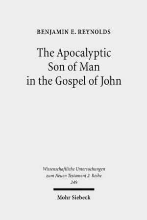 The title 'Son of Man' in the Gospel of John is an apocalyptic reference that highlights, among a number of things, that Jesus is a heavenly figure. Benjamin E. Reynolds analyzes the background of 'Son of Man' from the 'one like a son of man' in Daniel 7 and the interpretations of this figure in Jewish apocalyptic and early Christian literature. Although there is no established 'Son of Man concept', the Danielic son of man is interpreted with common characteristics that suggest there was at least some general understanding of this figure in the Second Temple period. The author shows that these common characteristics are noticeable throughout the Son of Man sayings in John's Gospel. The context and the interpretation of these sayings point to an understanding of the Johannine Son of Man similar to those in the interpretations of the Danielic figure. However, even though these similarities exist, the Johannine figure is distinct from the previous interpretations, just as they are distinct from one another. One obvious difference is the present reality of the Son of Man's role in judgment and salvation. The Johannine Son of Man is an apocalyptic figure, and thus 'Son of Man' does not function to draw attention to Jesus' humanity in the Gospel of John. Nor is the title synonymous with 'Son of God'. 'Son of Man' may overlap in meaning with other titles, particularly 'Son of God' and 'Messiah', but 'Son of Man' points to aspects of Jesus' identity that are not indicated by any other title. Along with the other titles, it helps to present a richer Christological portrait of the Johannine Jesus.