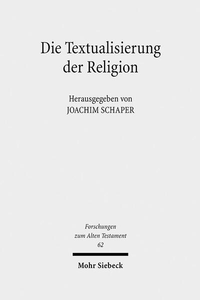 Die Bedeutung des Schreibens, der Schriftkultur und des Verhältnisses zwischen 'orality' und 'literacy' sind für die Entwicklung von Religionen von grundlegender und gar nicht zu überschätzender Bedeutung. Es ist darum sinnvoll, die Religionsgeschichte aus der Perspektive der Mediengeschichte zu untersuchen. Die Beiträger dieses Bandes demonstrieren dies an den Beispielen der Textualisierung der judäischen JHWH-Religion in der spätvorexilischen, exilischen und frühnachexilischen Zeit, ägyptischer und mesopotamischer Traditionen, des hellenistischen und des rabbinischen Judentums sowie hinduistischer und buddhistischer Konzepte. Zu den wichtigsten Ergebnissen der in diesem Band versammelten Untersuchungen gehört die Einsicht in die interkulturelle Vergleichbarkeit des Phänomens der Textualisierung, die über Judentum, Christentum und Islam hinausreicht. Der Band schließt mit Überlegungen zum Zusammenhang zwischen der Textualisierung der israelitischen Religion und dem Durchbruch des Monotheismus in der spätvorexilischen und exilischen Zeit und setzt sich dabei nicht zuletzt mit einer These Jan Assmanns auseinander, die in letzter Zeit viel Staub aufgewirbelt hat und der Korrektur bedarf.