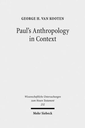 George H. van Kooten offers a radical contextualization of Paul's view of man within the Graeco-Roman discourse of his day. On the one hand, important anthropological terminology such as "image of God" and "spirit" derives from the Jewish creation accounts of Genesis 1-2. On the other hand, this terminology appears to be compatible with reflections of Graeco-Roman philosophers on man as the image of God and on man's mind, and is supplemented with Platonic concepts such as "the inner man." For this reason, the author traces the development of Paul's anthropology against the background of both ancient Judaism and ancient philosophy. Although he takes his starting point from Jewish texts, and is not out of tune with particular Jewish thoughts about the close relation between man and God, Paul, like Philo of Alexandria, seems to owe a lot to contemporary philosophical anthropology. Paul's view, for instance, that man needs to be "transformed into the image of God" lacks Jewish antecedents, but reflects the pagan philosophical notion of man's assimilation to God. George H. van Kooten emphasizes that it is no longer possible to deny the relevance of a Greek context for Paul's view of man, and argues that Paul should be understood in the wake of the 1st cent. BC introduction of a comprehensive Platonic doctrine of man's assimilation to God through virtue. Paul's anthropology, which calls for inner transformation and is universally applicable, criticizes the superficial values of the sophistic movement in Corinth and the anthropomorphic images of the gods, and offers a strategy to overcome the ethnic tensions which divide the Christian community in Rome.