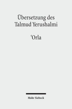 Der Traktat 'Orla ist die vorletzte derjenigen Ordnung, die sich mit den Problemen der Landwirtschaft beschäftigt. Er behandelt das in Leviticus 19,23-25 vorgeschriebene Gebot, dass man die Früchte eines im Land Israel neu gepflanzten Baumes in den ersten drei Jahren nicht verzehren darf. Sie werden mit der Vorhaut ('Orla) verglichen, und gelten als "unbeschnitten". Im vierten Jahr sollen sie in Jerusalem verzehrt werden, und erst im fünften Jahr sind sie zum Genuss freigegeben. Es werden alle denkbaren Möglichkeiten diskutiert. So wird z.B. unterschieden, ob ein Baum als Bauholz, zur Einzäunung oder zum Genuss der Früchte gepflanzt worden ist. Wie verfährt man, wenn der Baum genau auf der Grenze zwischen dem Land Israel und dem Ausland steht? Wie geht man mit Bäumen um, die von selbst gewachsen sind? Einen breiten Raum nimmt die Frage ein, was geschieht, wenn eine geringe Menge von 'orlapflichtigen Früchten mit anderen Früchten vermengt wird und wie überhaupt bei Vermengungen von verschiedenen Vorschriften unterliegenden Produkten zu verfahren ist. Ein weiterer Fragenkomplex behandelt das Problem, wie Schalen oder Holz von 'orlapflichtigen Früchten zu behandeln sind. Der Traktat, zu dem es im Babylonischen Talmud keine Gemara gibt, bietet eine Fülle von Material über das Landwirtschaftswesen im Land Israel in der Antike. Der Traktat erscheint hier zum ersten Mal in einer deutschen Übersetzung. Dabei wurden die verschiedenen Textzeugen sowie die häufigen Parallelüberlieferungen herangezogen. Ein ausführlicher Kommentar, der die traditionellen ebenso wie die modernen Kommentare heranzieht, sowie Register erleichtern das Verständnis und die Benutzung des Textes.