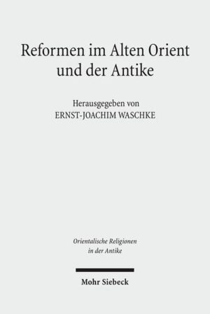 'Reform', in der Theologie stark verbunden mit der Reformation Martin Luthers, ihren Vorläufern und Auswirkungen, ist heute zu einem weitläufigen, undifferenzierten und in der politischen Alltagssprache oft Sinn entleerten Begriff geworden. Auch seine Verwendung in den historischen Wissenschaften ist nicht unumstritten, da er auf verschiedenen Ebenen, für unterschiedliche politische, soziale und religiöse Prozesse verwendet werden kann. Die in diesem Band veröffentlichten Beiträge gehen auf eine Tagung an der Universität Halle-Wittenberg (Herbst 2005) zu dem Thema "Reformen in Geschichte und Wirkungsgeschichte im Kontext des Alten Orients, der Antike und des Judentums" zurück. Dabei werden in der Wissenschaft einschlägige, unter dem Begriff der Reform subsumierte Ereignisse einer kritischen Analyse unterzogen, indem sowohl der Begriff selbst problematisiert als auch historische Hintergründe ausgewählter antiker Reformen, ihre Stilisierung und Wirkungsgeschichte dargestellt werden. Beginnend mit der Restauration Tutanchamuns als Gegenreaktion auf die Reform Echnatons werden Reformprozesse der griechisch-römischen Antike beleuchtet und Transformationsprozesse vorderorientalischer Gesellschaften am Beispiel von Uruk und Jehud in persischer Zeit untersucht. Die spezifisch alttestamentlichen Beiträge führen von der Frage nach dem Deuteronomium als Reformprogramm zur Darstellung der Reformen Hiskias, Esras und Nehemias. Der abschließende Beitrag thematisiert die Gestalt Esras als "Reformer"in der klassischen Literatur des Judentums.