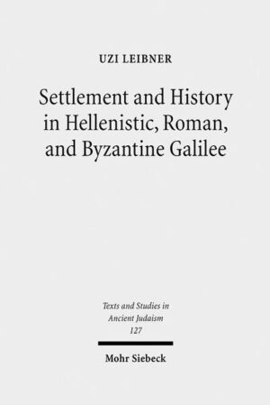 Uzi Leibner aims to provide the most accurate picture possible of the nature and history of the rural settlement in the Lower Galilee during Hellenistic, Roman and Byzantine periods when this region played an important role in the development of both Judaism and Christianity. In an attempt to draw a historical reconstruction based on systematic data, a test case area in the "heart" of ancient Galilee was chosen for this research. Uzi Leibner used two distinct disciplines: the study of the relevant historical sources and the advanced archaeological field survey. Greek, Latin, Hebrew and Aramaic sources concerning settlements in the region were translated and discussed. Some fifty archaeological sites from the periods under discussion were identified and surveyed. The analysis of the finds enabled the author to draw a detailed portrait of settlement-including periods of construction, abandonment, prosperity and decline in each site and in the region as a whole. This book sheds new light on major historical issues such as the origins of the Galilean Jewry in the Second Temple Period, the First Jewish Revolt and its outcomes, the Jews of Galilee under Christian regime, demography, economy, continuity and decline.