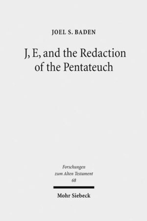 Joel S. Baden addresses the relationship between the J and E documents in the Pentateuch. He demonstrates that, contrary to the standard claims of classical source criticism, the J and E sources were never combined into a "JE" document. Rather, these two sources were combined with each other at the same time that they were combined with the P and D documents, in one process of redaction. After investigating the history of scholarly arguments regarding the existence and combination of J and E, the author goes on to argue in detail for the dependence of D on the separate, independent narratives of J and, primarily, E. Significant attention is paid to the issue of redaction. In particular, Baden critiques the manner in which passages have traditionally been attributed to redactors, and argues for a more restrictive concept of the redactor and his work. It is further argued that the literary evidence in the Pentateuch provides for the existence of only a single redactor, to whom the compilation of all four sources of the Pentateuch is to be attributed. In the course of this study, a number of important questions regarding the composition of the Pentateuch are addressed: the existence of E, the relationship between D and the narratives of Genesis-Numbers, and the nature of the redactor. In the end, this study stands as both a critique of traditional documentary analysis of the Pentateuch and a defense of its fundamental claims.