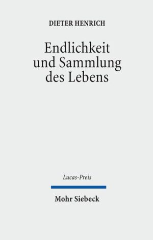 Mit dem Leopold-Lucas-Preis des Jahres 2008 wurde Dieter Henrich ausgezeichnet. Seine Untersuchung geht von der Grundsituation des Menschen in einem Leben aus, das er bewusst führen muss. Sie erklärt, was eine Sammlung dieses Lebens bedeutet, wenn jede Hoffnung auf ein anderes Leben ihre Gewissheit verloren hat. Aus dieser Situation ergibt sich ein Gegensatz zwischen der Erfahrung einer unaufhebbaren Bedeutung des endlichen und hinfälligen Lebens und einer nihilistischen Erfahrung, die sich in eine Praxis der Demonstration der Belanglosigkeit des Lebens umwandeln kann. Diese Praxis hat sich in den Vernichtungslagern der SS als übermächtige Institution etabliert. Deren Opfer konnten dennoch auf dem Wege zur Sammlung ihres Lebens von den Zielen dieser Praxis nicht erreicht werden