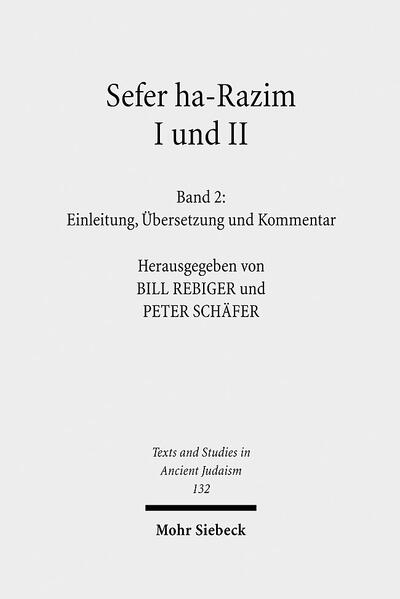 Unter dem hebräischen Titel Sefer ha-Razim ("Das Buch der Geheimnisse") sind zwei bis in die Spätantike zurückreichende Schriften bekannt, die überlieferungs- und redaktionsgeschichtlich eng miteinander verwandt sind. Beim Sefer ha-Razim I handelt es sich um ein magisches Handbuch, das eminent magisches Material in das traditionelle kosmologische Schema der sieben Himmel eingearbeitet hat. In Sefer ha-Razim II dominieren angelologische Namenlisten, die den zwölf Monaten zugeordnet sind und magischen Zwecken dienen. Während der erste, bereits erschienene Band der Ausgabe die Edition bietet, enthält der vorliegende zweite Band eine Einleitung, die deutsche Übersetzung und Kommentierung der beiden Schriften von Sefer ha-Razim.