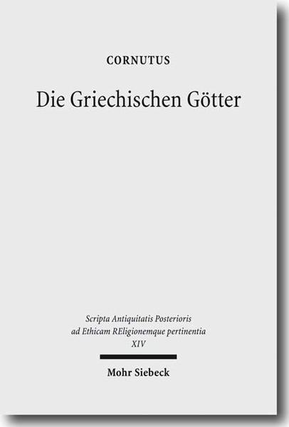 Lucius Annaeus Cornutus stammte aus Leptis Magna in Libyen und lebte zur Zeit Kaiser Neros als stoischer Philosoph in Rom. Von seinen Werken (Schriften zur Rhetorik und Philosophie