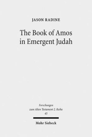 Recent developments in the study of ancient Near Eastern prophecy, as well as new archaeological models of the development of ancient Judah and Israel, have significant implications for biblical prophetic literature. Jason Radine proposes a reassessment of the book of Amos in light of these developments. In comparison with the evidence for prophecy in the ancient Near East (including ancient Israel), biblical prophetic literature stands out as a distinctly different phenomenon. The author proposes that the book of Amos is not a work of "prophecy" as the phenomenon is known from the ancient Near East, but rather a religio-political document explaining and justifying the withdrawal of divine favor from the northern kingdom. The book of Amos uses lamentation language to describe the Assyrian conquest of Israel, but also makes social justice accusations that justify the northern kingdom's destruction.