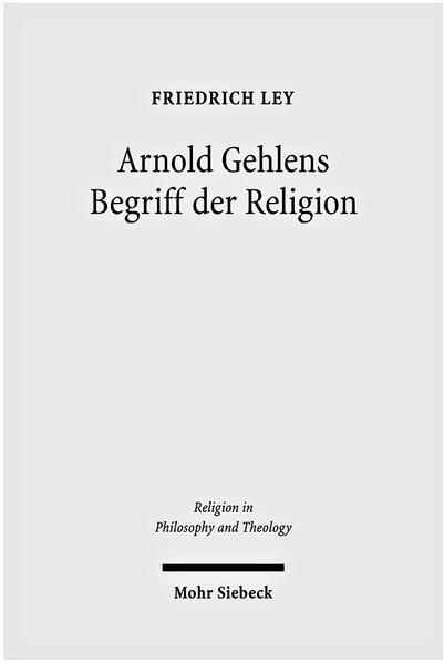 Arnold Gehlen, der wohl prononcierteste, aber auch umstrittenste Vertreter der deutschen Nachkriegssoziologie, hinterlässt ein überaus vielfältiges und breit gefächertes Werk. Zu seinen bedeutendsten Beiträgen gehören die Arbeiten zur Anthropologie und Institutionentheorie, zur Sozialpsychologie und Ethik sowie eine Soziologie und Ästhetik der modernen Malerei. Eine zusammenhängende Theorie der Religion findet sich bei ihm dagegen nicht. Gleichwohl ist erkennbar und bisweilen auch ausdrücklich konstatiert worden, dass so gut wie jede seiner Schriften auf das Phänomen Religion Bezug nimmt. Friedrich Ley untersucht die religionstheoretischen Motive in der Kulturanthropologie Arnold Gehlens. Deren Identifizierung macht freilich eine genaue Rekonstruktion der einzelnen Theoriehorizonte erforderlich. So zeichnet die Arbeit zugleich ein werkbiographisches Gesamtportrait dieses Autors.