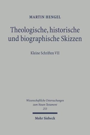 Der siebte und letzte Band der 'Kleinen Schriften' umfasst 32 Texte, darunter zwei unveröffentlichte. Der erste, größere Teil enthält unter anderem die kleine Monographie "Christus und die Macht", einen neuen, programmatischen Aufsatz zur "Heilsgeschichte" sowie Überlegungen zur Methodik der neutestamentlichen Wissenschaft. Ein zweiter Teil ist biographischen und wissenschaftsgeschichtlichen Untersuchungen gewidmet