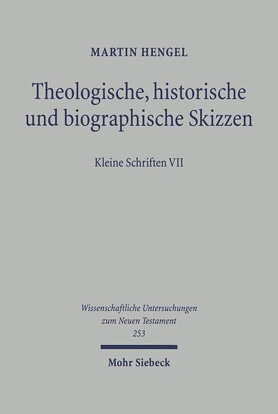 Der siebte und letzte Band der 'Kleinen Schriften' umfasst 32 Texte, darunter zwei unveröffentlichte. Der erste, größere Teil enthält unter anderem die kleine Monographie "Christus und die Macht", einen neuen, programmatischen Aufsatz zur "Heilsgeschichte" sowie Überlegungen zur Methodik der neutestamentlichen Wissenschaft. Ein zweiter Teil ist biographischen und wissenschaftsgeschichtlichen Untersuchungen gewidmet