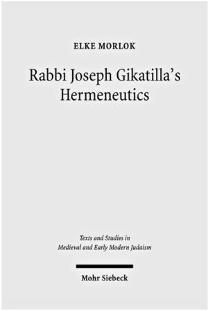 Elke Morlok deals with the hermeneutics of R. Joseph Gikatilla, one of the most outstanding and influential kabbalists of medieval Jewish mysticism. His literary creativity falls onto the last decades of the 13th century, when very innovative ideas on kabbalah and its hermeneutics were developed and formulated for the first time. The author analyzes several key concepts throughout his writings such as his ideas on letter combination, symbol, memory, imagination and ritual and their varying functions within the hermeneutical and theosophic structures that underlie Gikatilla's approach. With the application of methods derived from modern theories on language and literature, she tries to create the basis for a fruitful encounter between medieval mystical hermeneutics and postmodern hermeneutical approaches. As Gikatilla incorporates two main trends of kabbalistic thinking during the medieval period, he was one of the most valuable sources for Christian thinkers interested in medieval kabbalistic thought.