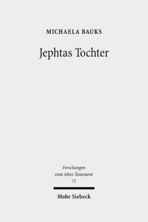 Ausgehend von der Opfergelübde-Erzählung in Ri 11,29-40 untersucht Michaela Bauks das Phänomen des Kinderopfers im Alten Orient und im Alten Testament. Nach eingehender Analyse der Textkomposition von Ri 11 und Erwägungen zur Redaktionsgeschichte wendet sie sich den religionsgeschichtlichen Belegen für Kinderopfer im mediterranen Kulturkreis des 1. Jahrtausend v. Chr. zu und untersucht im Anschluss daran die Rezeptionsgeschichte anhand einiger einschlägiger Belege (bes. LXX, Targum, Josephus, Pseudo-Philo, NT sowie Rekurse auf Ri 11 vorwiegend in der Alten Kirche) bei zusätzlicher Berücksichtigung des wichtigen Intertexts in Gen 22. Neben den historischen Fragestellungen widmet sich die Autorin zudem ausführlich der Frage nach der Intention und Funktion der Rede vom Kinderopfer. Die verschiedenen Facetten des Themas in literarischer, theologischer und materieller Hinsicht werden gleichberechtigt nebeneinander gestellt und zu Gunsten der Interpretation der Richtererzählung ausgewertet.