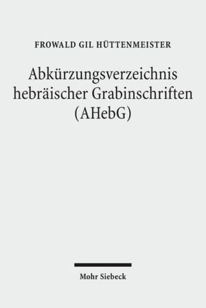 Die Bedeutung der jüdischen Friedhöfe als genealogische, historische und kunsthistorische Quelle steht heute außer Frage. Zahlreiche Veröffentlichungen über jüdische Ortsgeschichte sind in den letzten Jahrzehnten erschienen. Einen breiten Raum nehmen dabei Dokumentationen jüdischer Friedhöfe ein. Es gibt kaum eine hebräische Inschrift ohne Abkürzungen. Abgekürzt werden vor allem immer wiederkehrende, manchmal viele Wörter umfassende Wendungen. Aber auch Familien- und Ortsnamen werden häufig abgekürzt. Außerdem werden immer wieder Wörter nicht ganz ausgeschrieben, um den knappen zur Verfügung stehenden Platz auf dem Grabstein voll ausnutzen zu können. Berücksichtigt man noch die häufigen Steinmetzfehler, dann ist es verständlich, wie schwierig eine richtige Auflösung sein kann-wenn sie überhaupt möglich ist. Für das "Abkürzungsverzeichnis hebräischer Grabinschriften" wurden fast alle in Dokumentationen jüdischer Grabsteine-von der Karibik bis zur Arabischen Halbinsel-vorkommenden Abkürzungen ausgewertet und mit ihrer Auflösung und Übersetzung aufgeführt. Hinzu kommen nicht veröffentlichte Dokumentationen von Privatpersonen und Institutionen und Recherchen des Verfassers auf Friedhöfen in ganz Europa. Durch die Aufnahme auch der nicht voll ausgeschriebenen Wörter wird dem Benutzer gleichzeitig ein Wörterbuch an die Hand gegeben, das ihm die Arbeit wesentlich erleichtert. Das Abkürzungsverzeichnis umfaßt über 8.500 Abkürzungen mit weit über 10.000 Auflösungen.