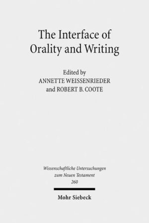 How did the visual, the oral, and the written interrelate in antiquity? The essays in this collection address the competing and complementary roles of visual media, forms of memory, oral performance, and literacy and popular culture in the ancient Mediterranean world. Incorporating both customary and innovative perspectives, the essays advance the frontiers of our understanding of the nature of ancient texts as regards audibility and performance, the vital importance of the visual in the comprehension of texts, and basic concepts of communication, particularly the need to account for disjunctive and non-reciprocal social relations in communication. Thus the contributions show how the investigation of the interface of the oral and written, across the spectrum of seeing, hearing, and writing, generates new concepts of media and mediation.