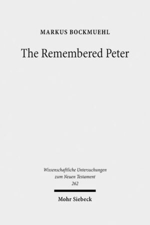 Although Simon Peter was evidently a central figure in both the ministry of Jesus and the mission of the earliest church, his life and thought are shrouded in historical uncertainty. Markus Bockmuehl approaches this problem through focused studies of Peter's highly diverse profile and reception in subsequent Christian sources from Rome and Syria. In Part I of this book, Bockmuehl documents the persistent presence of Peter in personal and collective memory-a phenomenon that usefully illustrates his importance as a "centrist" figure in the early church. The author goes on to examine the apostle's place in recent historical Jesus research as well as in ongoing debates concerning the so-called "New Perspective on Paul" and the problem of Peter's relationship with Paul. Part II discusses the complexity of that Petrine memory in Syria and Rome in particular, paying specific attention to Ignatius, Justin and Serapion in the East, as well as to the significance of Roman memory for the long-standing debate about the place of Peter's death. Finally, in Part III of the book Bockmuehl reconnects this investigation of the apostle's "aftermath" to more conventional historical and exegetical problems, seeking to shed light on their generative function for his subsequent prosopographical profile. In this vein the author examines Jewish meanings and implications of Peter's names, the cultural and religious significance of his origin in the newly excavated village of Bethsaida, and the puzzling Lucan theme of Peter's "conversion" as this came to feature in early Christian faith and praxis.