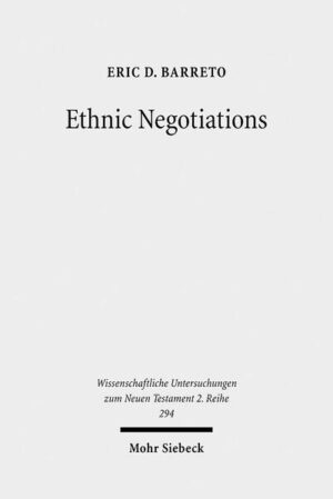 Biblical scholarship has recently begun to explore the complex notions of race and ethnicity. Focusing on Acts 16, Eric D. Barreto inquires as to the function of ethnic identities in Luke's composition. The current study of Acts curtails a full appreciation of Luke's expansive theological vision by either neglecting racial and ethnic categories or construing them as relatively static designations. Instead, race and ethnicity were theologically vital yet flexible notions in Acts. Luke does not imagine the creation of a new ethnicity of Christians