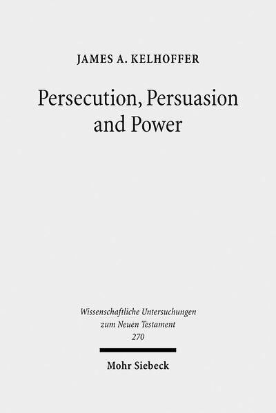 James A. Kelhoffer examines an often overlooked aspect of New Testament constructions of legitimacy, namely the "value" of Christians' withstanding persecution as a means of corroborating their religious identity as Christ's followers. The introductory chapter defines the problem in interaction with sociologist Pierre Bourdieu's concept of "cultural capital." Chapters 2-10 examine the depictions of persecuted Christians in the Pauline letters, First Peter, Hebrews, Revelation, the NT Gospels, and Acts. These exegetical analyses support the conclusion that assertions of standing, authority, and power claimed on the basis of persecution play a significant and heretofore under-appreciated role in much of the NT. It is also argued that depictions of persecution can have both positive implications for the persecuted and negative implications for the depicted persecutors in constructions of legitimation.An epilogue considers later examples of early Christian martyrs and confessors, as well as John Foxe's " Book of Martyrs." The epilogue also addresses the ethical and hermeneutical problem of asserting the withstanding of persecution as a basis of legitimacy in ancient and modern contexts. This problem stems from the observation that, although the NT authors present their construals of withstanding persecution as a basis of legitimation as if they were self-evident, such assertions are actually the culmination of numerous presuppositions and are therefore open to dissenting viewpoints. Yet the NT authors do not acknowledge the possibility of competing interpretations, or that oppressed Christians could someday become oppressors. Accordingly, this exegetical study calls attention to an ethical and hermeneutical problem that the NT bequeaths to the modern interpreter, a problem inviting input from ethicists and other theologians.