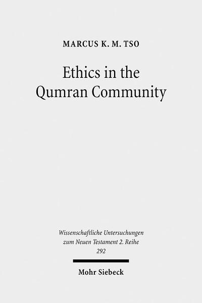 Marcus Tso uses an interdisciplinary methodology to reexamine a long-neglected subject. Rather than the contents of ethics, the author focuses on the bases of ethics in the Qumran community, using the texts it collected as the primary evidence. He begins by comparing the ethical language of the Scrolls with other related literatures, then places the discussion in a historical framework based on recent findings. With the central chapters of the thesis, he explores four interrelated bases of Qumran ethics: e.g., how scriptural tradition(s) supported sectarian moral cosmology and halakhah