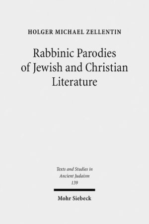 Holger M. Zellentin seeks to probe how far the classical rabbis took their literary playfulness in order to advance their religious and societal causes. Building on the literary approaches to rabbinic Judaism of the past decades, this work considers the rabbis' attitudes towards their Byzantine and Sassanian surroundings. The author examines how the Talmud and Midrash in Palestine and Persia repeat previous texts with comical difference, oscillating between reverence and satire. The result shows rabbinic society and its literature engaging in the great debates of their times, commenting on issues such as pedagogy, abstinence, dream interpretation, inheritance law, ritual purity, and Christian triumphalism and asceticism. In constant conversation with the Bible, the rabbis reveal themselves as capable of critically reinventing the Jewish tradition, as well as of playfully engaging a few Gospel passages favoured by their Christian interlocutors. Rabbinic parodies cast deviant insiders as tantamount to outsiders and explore the limits of acculturation within the Jewish tradition-in the Talmud, even parody itself comes under parodic scrutiny.