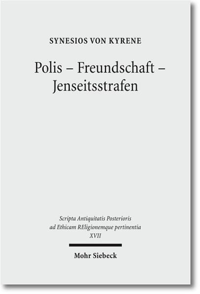 Synesios von Kyrene (ca. 370-413 n.Chr.) ist eine Persönlichkeit mit vielen Facetten: Großgrundbesitzer und Familienvater, Philosoph und Hymnendichter, schließlich Bischof. Seine Briefe sind literarische Juwelen, lebensprühend, human, geschliffen formuliert. Sie geben Einblick in die sozialen, politischen, religiösen und intellektuellen Verhältnisse der spätantiken Welt des östlichen Libyen. Für diesen Band wurden neun Briefe ausgewählt, die um einen gewissen Johannes kreisen