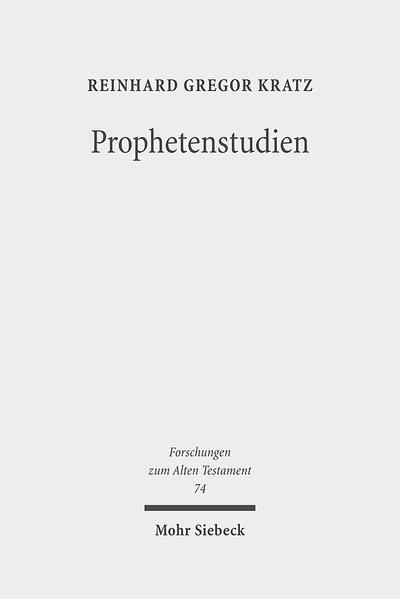 In dem vorliegenden Band versammelt Reinhard Gregor Kratz zahlreiche Aufsätze, darunter sechs Originalbeiträge. Der Band gliedert sich in drei Teile: Der erste Teil bietet einen Überblick über Prophetie und Propheten im Alten Orient, im Alten Testament und in den Texten vom Toten Meer (Qumran)