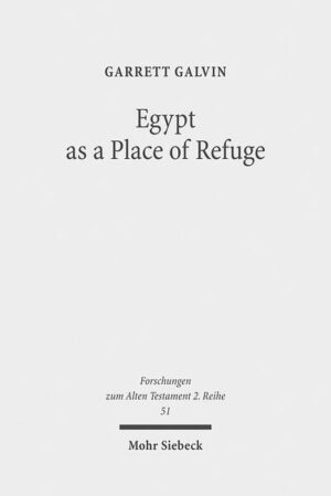 The Old Testament often presents Egypt as a place of bondage, but the picture is not monolithic. Upon closer examination, one can argue that many biblical figures flee to Egypt as a place of refuge. Garrett Galvin examines biblical texts from a number of different time periods (1 Kgs 11:14-12:24