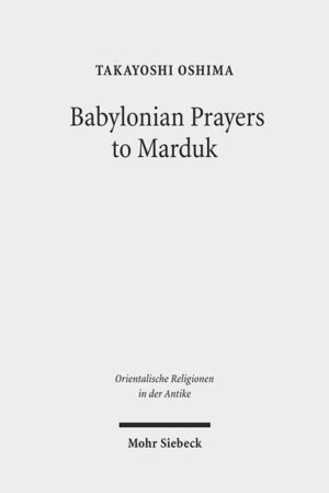 This is the first comprehensive study of Babylonian prayers dedicated to Marduk, the god of Babylon, since J. Hehn's essay "Hymnen und Gebete an Marduk" (1905). Marduk was the god of the city of Babylon and was the most important god in Babylonia from the time of Hammurabi (the 18th century BCE) onwards. In this book, Takayoshi Oshima presents an up-to-date catalog of all known Babylonian prayers dedicated to Marduk from different historical periods and offers critical editions of 31 ancient texts based on newly identified manuscripts and a collation of the previously published manuscripts. The author also discusses various aspects of Akkadian prayers to different deities and the ancient belief in the mechanism of punishment and redemption by Marduk.