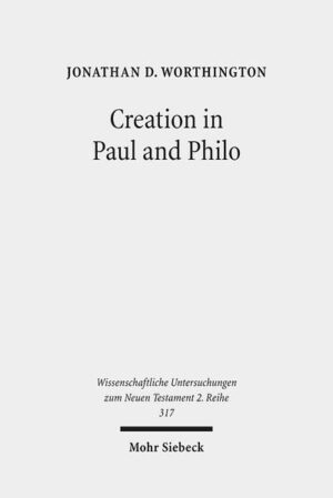 God's creative activity "in the beginning" is important to many aspects of Paul's theology. Jonathan Worthington explores Paul's protology by analyzing his interpretation of scripture concerning creation, mainly the beginning of Genesis. By examining Paul's exegetical manoeuvres within 1-2 Corinthians and Romans, and by comparing these with the contemporary but more detailed treatments of the same texts by Philo of Alexandria in his formal commentary on Genesis 1-2, De Opificio Mundi, the author uncovers an approach to creation that is fundamental to both ancient interpreters. Paul's interpretation of creation, like Philo's in his commentary, contains three interwoven aspects: the beginning of the world, the beginning of humanity, and God's intentions before the beginning. Recognizing this basic hermeneutical interplay between "the Beginning" and "the Before" facilitates a more appropriate comparison between Paul and Philo as well as a more adequate treatment of difficult and debated passages in both interpreters regarding creation.