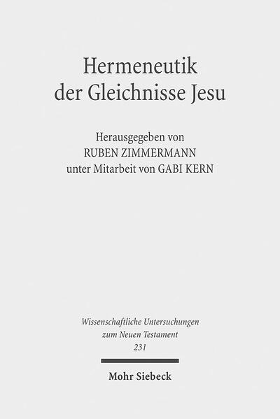 Gleichnisse sind Rätseltexte. Sie sind nicht klar und eindeutig, sondern setzen einen Prozess der Deutung in Gang, der je nach Perspektive unterschiedlich ausfallen kann. So gibt es nicht nur eine richtige Interpretation eines Gleichnisses, sondern vielmehr unterschiedliche Verstehensmöglichkeiten, die je und je neu gefunden werden müssen. In ihrer bewusst kalkulierten Deutungsoffenheit machen die Gleichnisse die Reflexion der Verstehensvoraussetzungen und -methoden unerlässlich, sie erfordern Hermeneutik. Der vorliegende Sammelband stellt sich dieser Herausforderung und dokumentiert dabei zugleich hermeneutische Weichenstellungen, die innerhalb des Kompendiums der Gleichnisse Jesu (hg. v. R. Zimmermann, 2007, Gütersloher Verlagshaus) leitend wurden. Im Einzelnen werden historische (z.B. sozialgeschichtliche), sprachwissenschaftliche (z.B. gattungstheoretische) sowie rezeptionsästhetische (z.B. semiotische) Ansätze der Gleichnisdeutung vorgestellt und diskutiert. Dabei wird immer wieder der Dialog mit der amerikanischen Gleichnisforschung gesucht. Neben der Divergenz der Verstehenswege sollen aber auch Schnittstellen und mögliche Verknüpfungen unterschiedlicher Perspektiven im Horizont einer 'integrativen Gleichnishermeneutik' sichtbar werden.