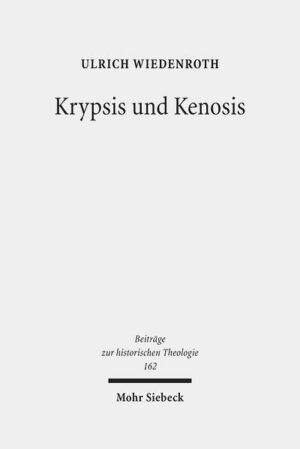 Die in dem ab 1619 ausgetragenen Kenosis-Krypsis-Streit ausgebildete 'klassische' Tübinger Christologie kündigt mit ihrer These einer strikt kontinuierlichen, wenngleich 'verborgenen' Partizipation der Menschheit Christi am allgegenwärtigen Weltregiment Gottes einen 50-jährigen Konsens konkordistisch-lutherischer Christologie auf. Ulrich Wiedenroth untersucht Thema und Genese dieser Lehrbildung. In detaillierter Analyse z.T. nahezu unbekannter Texte um die Wende zum 17. Jh. zeigt er, daß die prima facie erratische Neuorientierung problemgeschichtlich tief angelegt ist. Das Zentrum bildet ein kommunikativer Begriff der Person Christi: Sie ist 'nichts anderes' als der Vollzug der wechselseitigen Hingabe von Gott und Mensch. Die damit erreichte Endgestalt lutherischer Christologie zielt darauf, die Geschichte Jesu Christi als 'Gottes eigene Geschichte' zu denken-als Geschichte des 'menschlichen Gottes in der Welt des Menschen'.