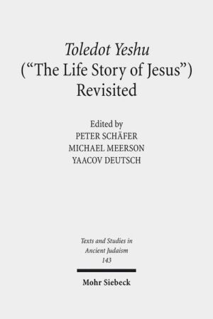 One of the most controversial books in history, Toledot Yeshu recounts the life story of Jesus from a negative and anti-Christian perspective. It ascribes to Jesus an illegitimate birth, a theft of the Ineffable Name of God, heretical activities, and, finally, a disgraceful death. Perhaps for centuries, the Toledot Yeshu circulated orally until it coalesced into various literary forms. Although the dates of these written compositions remain obscure, some early hints of a Jewish counter-history of Jesus can be found in the works of pagan and Christian authors of Late Antiquity, such as Celsus, Justin, and Tertullian. In the Middle Ages, the book became the object and tool of a most acrimonious controversy. Jews, Christians, and atheists-such as Ibn Shaprut, Luther, and Voltaire-quoted and commented on Toledot Yeshu, trying to disprove the beliefs of their opponents and revealing their own prejudices. Due to the offensive nature of the book, scholars have until recently paid little attention to Toledot Yeshu. In 2007, Peter Schäfer launched a project at Princeton University to prepare a scholarly edition with translation and commentary based on all the available manuscripts (about 150). Along with this project, Peter Schäfer, Michael Meerson, and Yaacov Deutsch organized an international conference, attended by the leading scholars of the subject, to discuss the present state of research. The conference contributions, published in this volume, mark a new stage in Toledot Yeshu research.