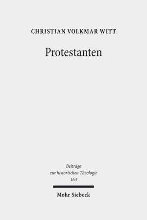 Während der Begriff "Protestanten" heute mehrere christliche Kirchen, Gruppierungen und Bewegungen bezeichnet, ist seine Geschichte im Heiligen Römischen Reich des 16. und 17. Jahrhunderts gekennzeichnet durch Streit unter den Kirchentümern, die er heute geradezu selbstverständlich unter sich sammelt. Er wurde sowohl für Lutheraner als auch für Reformierte zum Kampfbegriff: Beide Parteien beanspruchten ihn exklusiv für sich und flankierten so ihre theologischen, kirchenpolitischen und reichsrechtlichen Ansprüche auf terminologischer Ebene-nicht zuletzt, um dem anderskonfessionellen Gegenüber jedwede Existenzberechtigung abzusprechen. Christian Witt zeigt, wie sich der Terminus "Protestanten" im 17. Jahrhundert zum Integrationsbegriff entwickelte, der bewusst mehrere reformatorische Konfessionskirchentümer unter sich sammelte und so den entscheidenden Schritt hin zu seiner heutigen Nutzung tat.