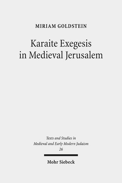 Miriam Goldstein's book is an ambitious study of a significant work composed by two leaders of the community of Karaite scholars living in Jerusalem (10th/11th c. C.E.). Yūsuf ibn Nūh, a grammarian and revered teacher of this scholarly community, authored a lengthy commentary on the Pentateuch, which was revised and updated by his student Abu al-Faraj Harun. Goldstein examines the historical background of the composition and its reception, as well as major principles of its exegetical method, an amalgamation of traditional Jewish techniques with methods and concepts inspired by or absorbed from the Arabic-Islamic environment. The book includes extensive citation from the commentary in English translation and an appendix of all cited texts in the original Judeo-Arabic. Yet this book is more than a study of one specific composition. Goldstein's analysis provides a basis for the recognition and understanding of the exegetical methods employed extensively, consistently and conservatively during two centuries of Karaite exegesis in Jerusalem. Furthermore, it serves as an introduction to a school of exegesis that was one of the crucial links between traditional rabbinic literature and the Jewish Bible commentaries composed in Europe. This book is intended for students of the Bible and biblical exegesis and of medieval Jewish and Middle Eastern history, as well as those simply curious to learn more about this vibrant period of creative composition in Judeo-Arabic.