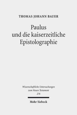 In den Papyrusbriefen kaum gebildeter Absender sozial niederer Herkunft meinte A. Deißmann zu Beginn des 20. Jh. eine Erklärung für die formalen und stilistischen Unterschiede der paulinischen Briefe gegenüber den literarischen Briefen gefunden zu haben. In diesen Unterschieden spiegle sich nicht der semitisch-jüdische Hintergrund der Paulusbriefe, sondern ihre Zugehörigkeit zur nichtliterarischen Gebrauchsprosa. Damit einher ging die Betonung des Gelegenheitscharakters der Paulusbriefe, der sie zum unmittelbaren und ungekünstelten Ausdruck der Person und des religiösen Empfindens ihres Verfassers mache. Gegenüber diesen Positionen, die bis heute in der neutestamentlichen Forschung präsent sind, stellt Thomas Johann Bauer ausgehend von den Briefen an Philemon und an die Galater die Frage, ob die Briefe des Paulus tatsächlich so unliterarisch und kunstlos sind, wie A. Deißmann meinte. Dazu entwickelt er auf der Grundlage der antiken Brieftheorie und im Blick auf die formalen Konventionen und Funktionen des Briefes in der Antike differenzierte Kriterien für die Analyse und Kontextualisierung der paulinischen Briefe. Zusätzlich werden kommunikationstheoretische Überlegungen einbezogen, die in den letzten Jahren in der Klassischen Philologie für die Analyse antiker Briefe nutzbar gemacht wurden und den Blick für die gezielte briefliche Selbstdarstellung des Absenders geschärft haben. Auf der Grundlage dieser methodischen Überlegung entsteht ein Programm, das auch eine nahtlose Integration rhetorischer Aspekte (Argumentation und Ethopoiie) in die Briefanalyse ermöglicht.