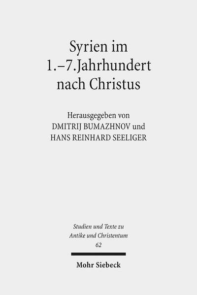 Die Beiträge dieses Konferenzbandes umfassen die Entwicklung des syrischen Christentums seit dem 1. Jahrhundert nach Chr. bis in die frühe islamische Zeit. Die Aufsätze setzen thematisch bei den Syrern im Neuen Testament an und behandeln Fragen nach den Anfängen der syrischen asketischen Bewegung, der Geschichte der Bischofssitze in West- und Ostsyrien sowie nach den syrischen Quellen des arabischen Christentums und Judentums. Sie befassen sich mit der Theologie des Geistes Gottes bei den Ost-Syrern, dem Martyrium der Mimen und der "syrischen Masora", einer Neuinterpretation des Perlenliedes. Mit Beiträgen von: Luise Abramowski, Yuri Arzhanov, Dmitrij F. Bumazhnov, Till Engelmann, Heinz Gaube, Cornelia Horn, Nestor Kavvadas, Jonathan Loopstra, Anna Maria Schwemer, Hans Reinhard Seeliger, Felix Thome, Jürgen Tubach